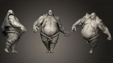 3D model Fat Muscle Man (STL)